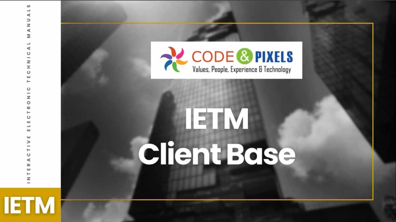 IETM Level -IV Client list of Code and Pixels (JSG 0852 & S1000D)