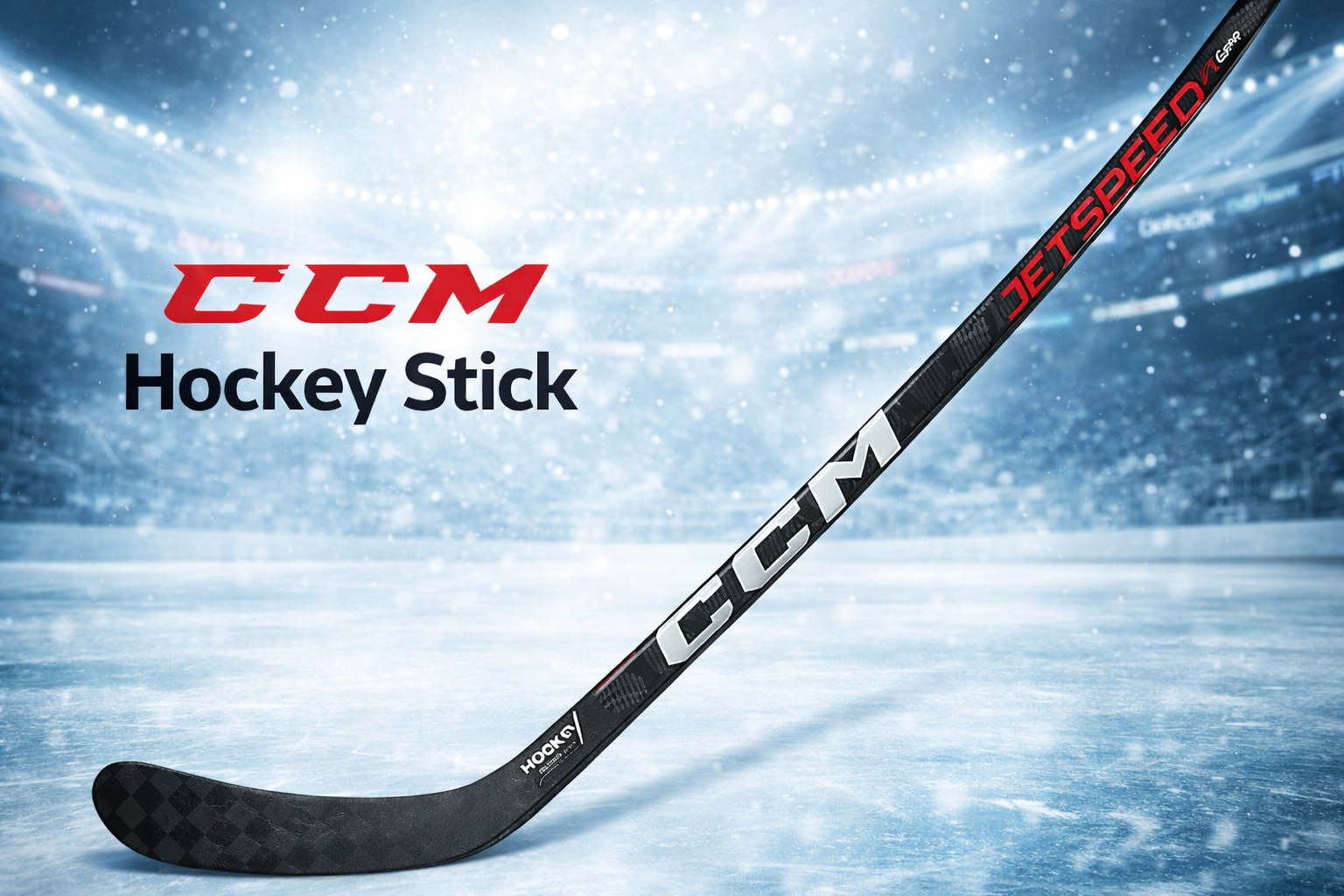 Power And Precision With CCM Hockey Stick
