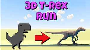 Needlessly 3D Chrome Dinosaur Game ...