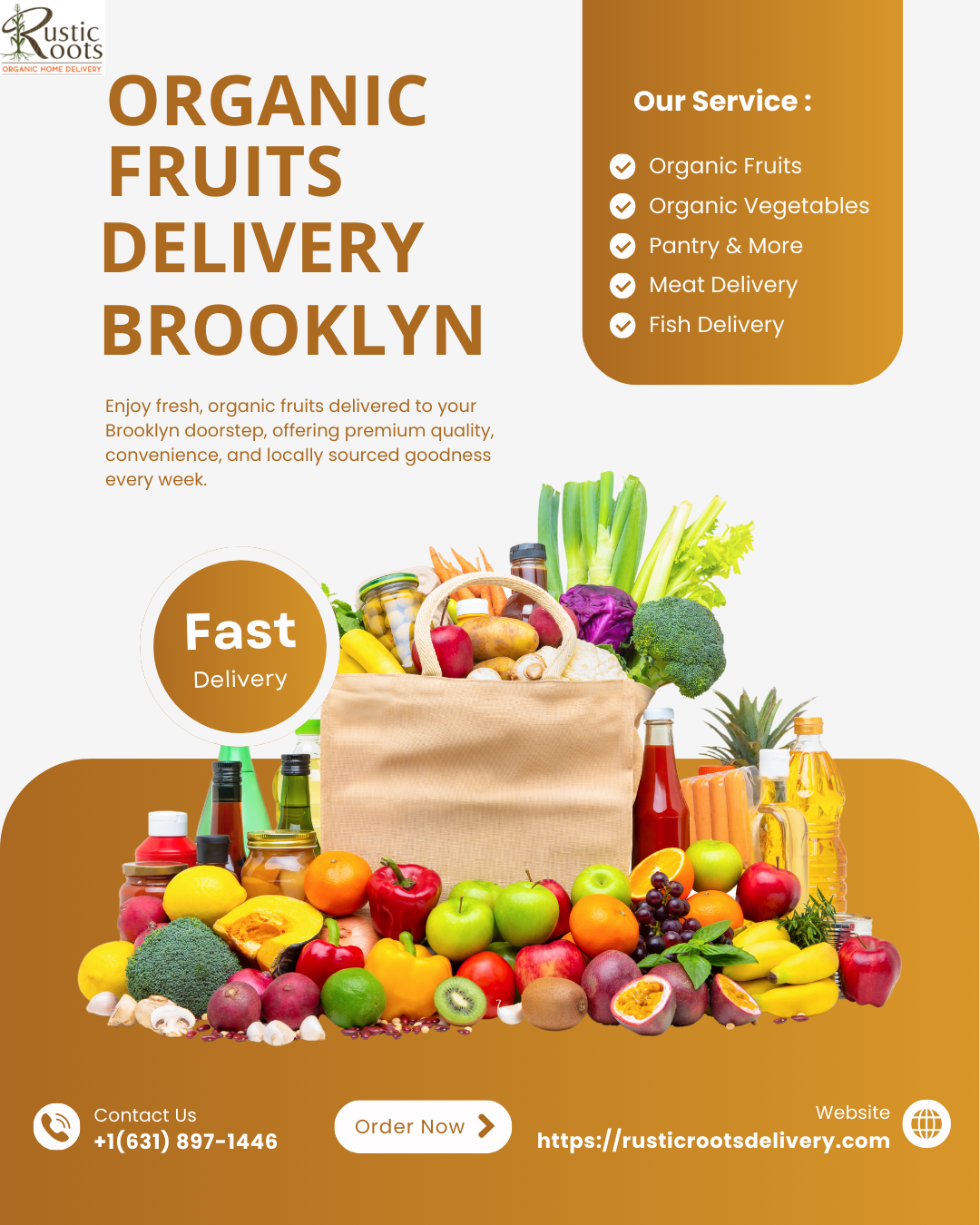 Organic Fruits Delivery Brooklyn