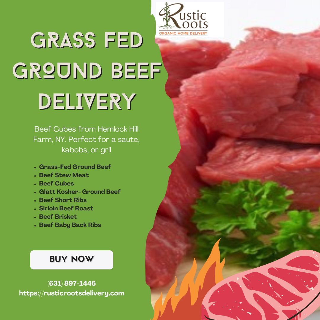 Grass Fed Ground Beef Delivery