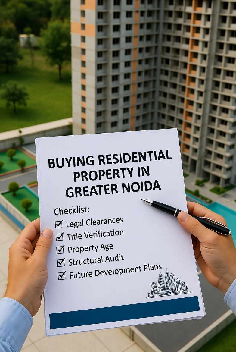 The Hidden Questions Buyers Ask Before Finalizing a Residential Property for Sale in Greater Noida