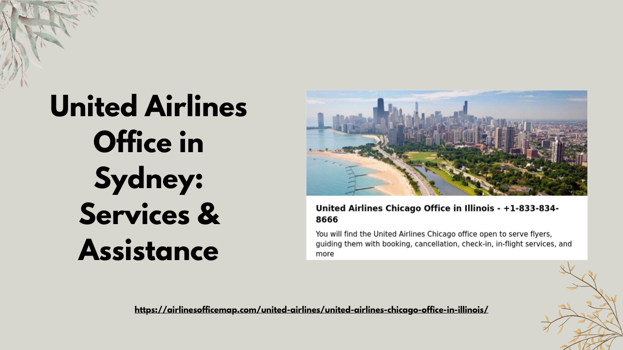 United Airlines Office in Sydney: Services & Assistance