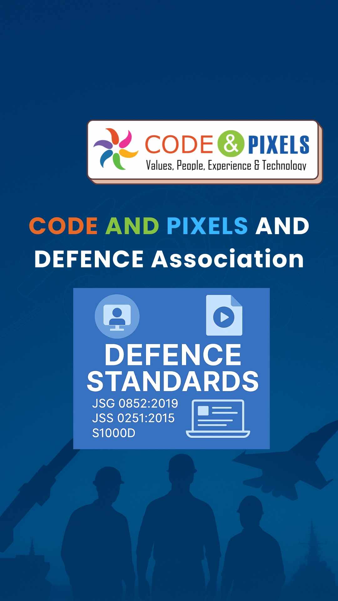 Code and Pixels – Trusted Defence Partner with 12+ Years of Excellence 🇮🇳🚀