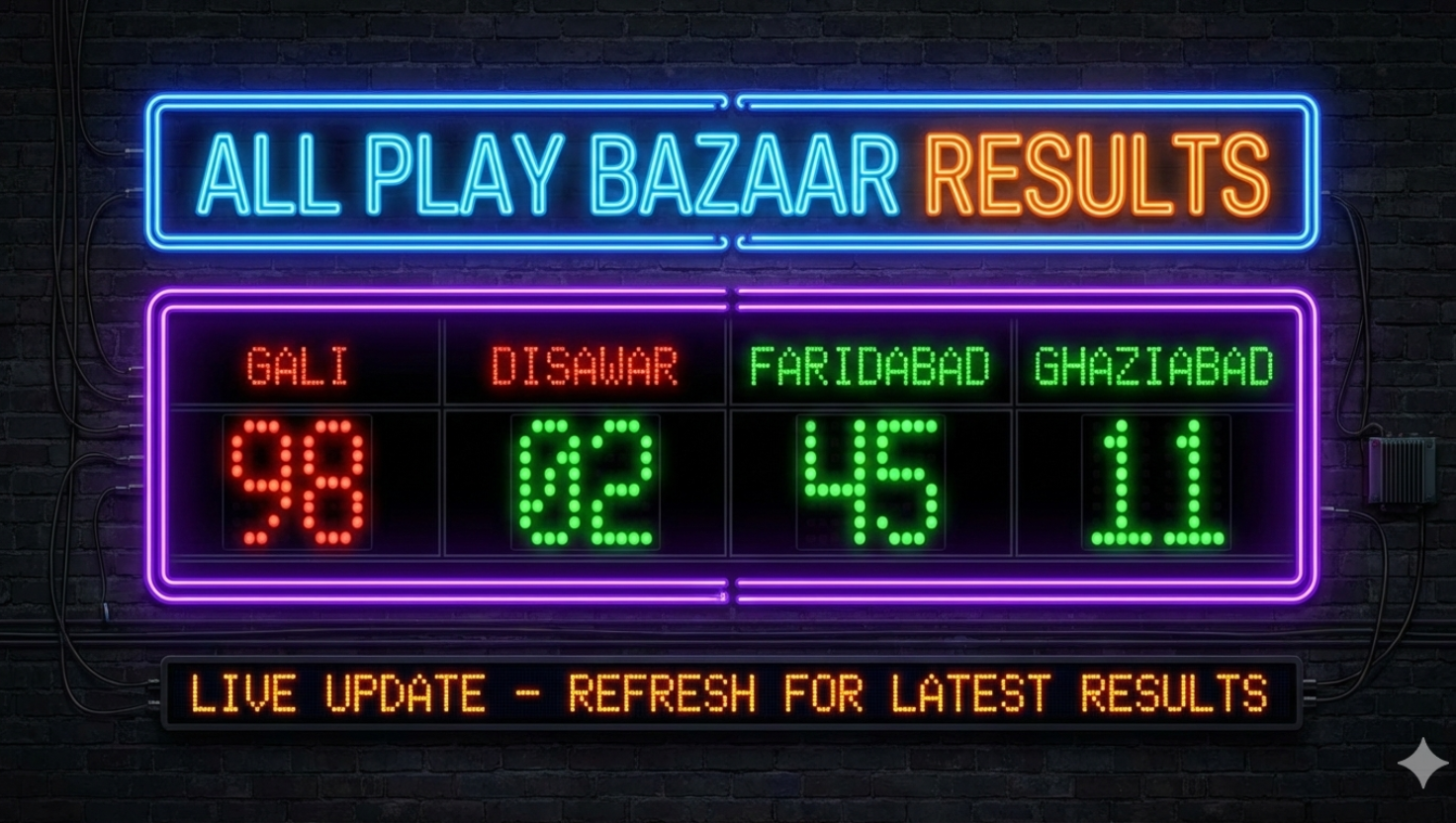 A Dependable Platform for Daily Play Bazaar Updates
