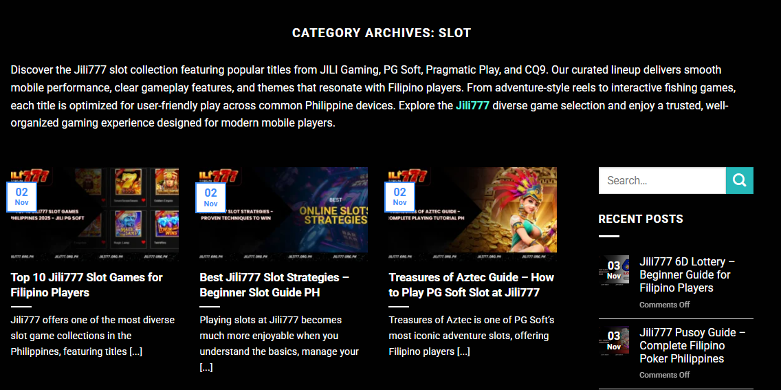 A Quick Look at the Slots on Jili777 and Why They Feel Smooth on Mobile