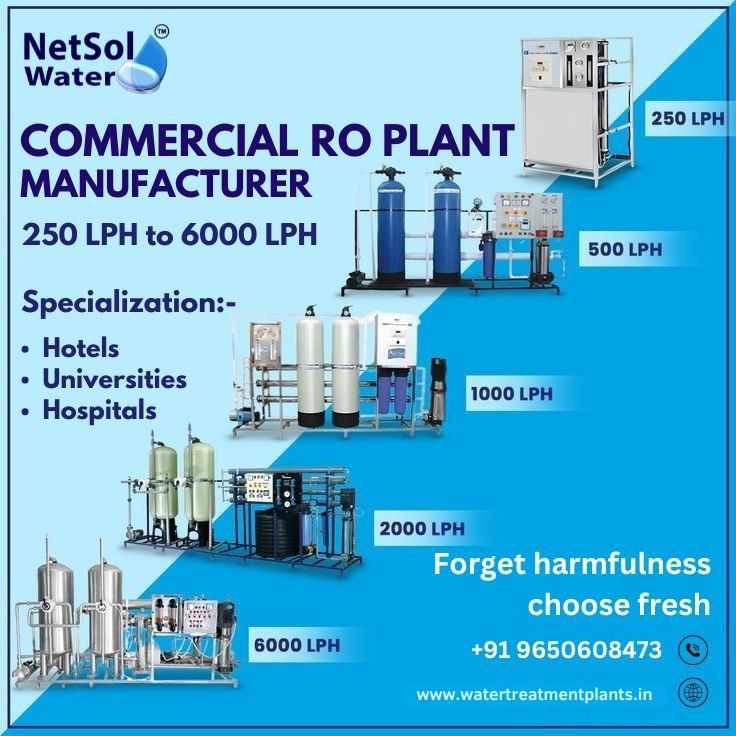 Industrial vs. Commercial RO Plants: What Manufacturers Want You to Know