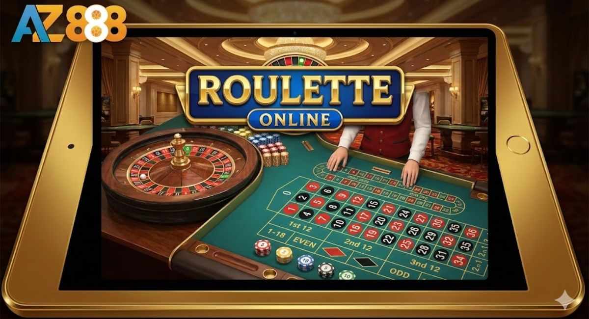 Hướng Dẫn Chơi Roulette Online Tại AZ888 Cho Người Mới Bắt Đầu