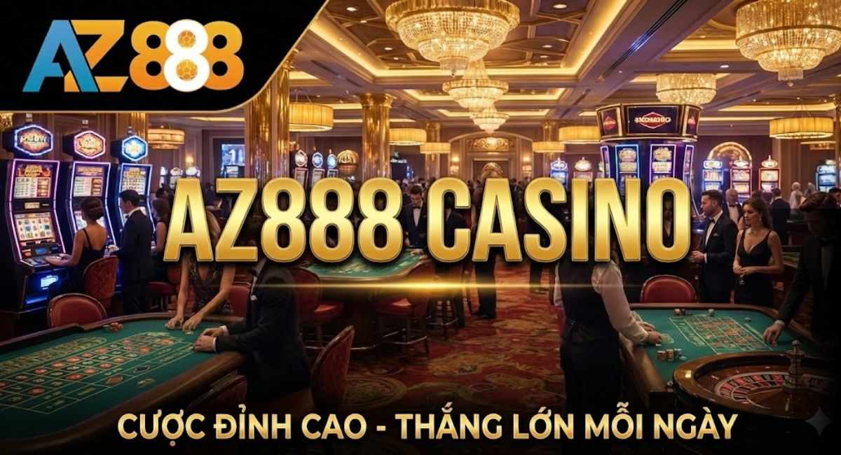 Casino AZ888 – Sòng Bài Trực Tuyến Uy Tín Số 1 Việt Nam