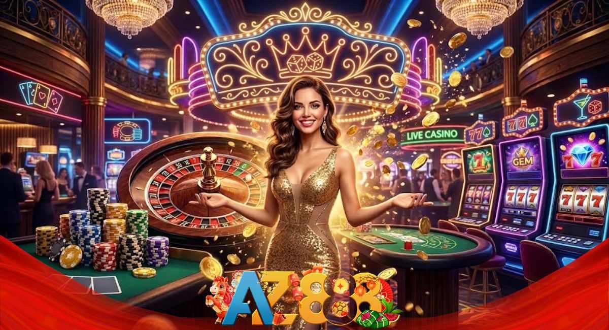 CASINO AZ888 - ĐẲNG CẤP SÒNG BÀI TRỰC TUYẾN #1 2026