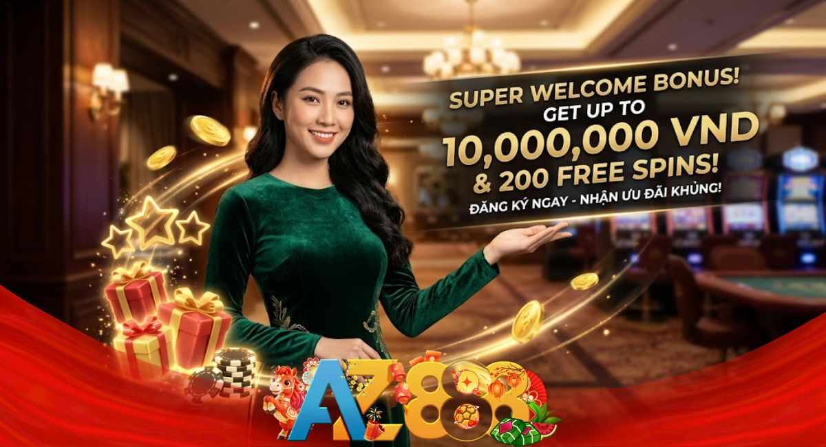 Khuyến Mãi AZ888 – Tổng Hợp Những Chương Trình Ưu Đãi Khủng Tại Nhà Cái