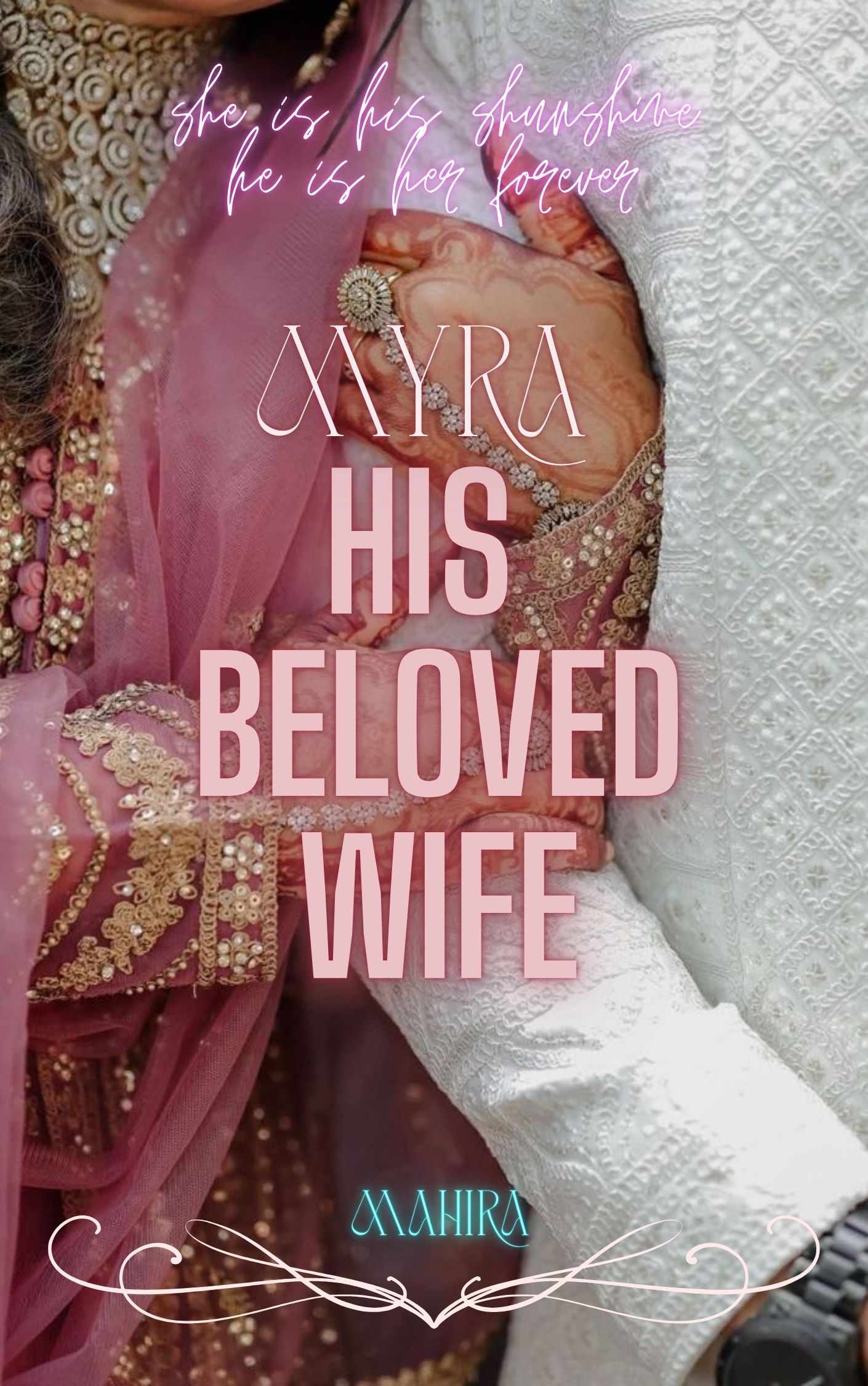 MYRA HIS BELOVED WIFE