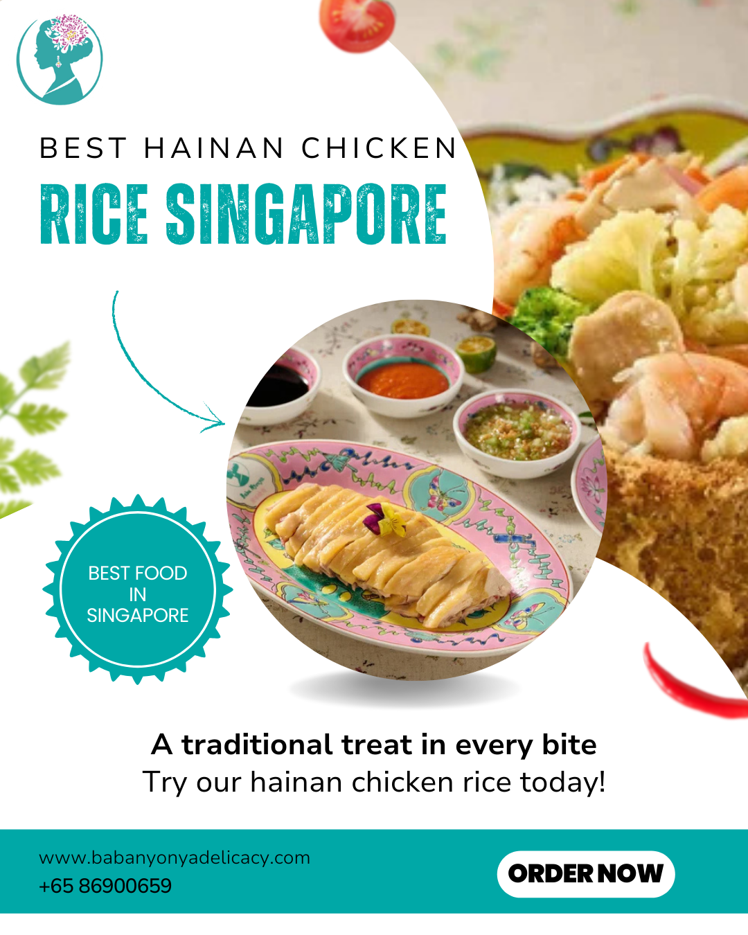 Best Hainan Chicken Rice Singapore | Baba Nyonya