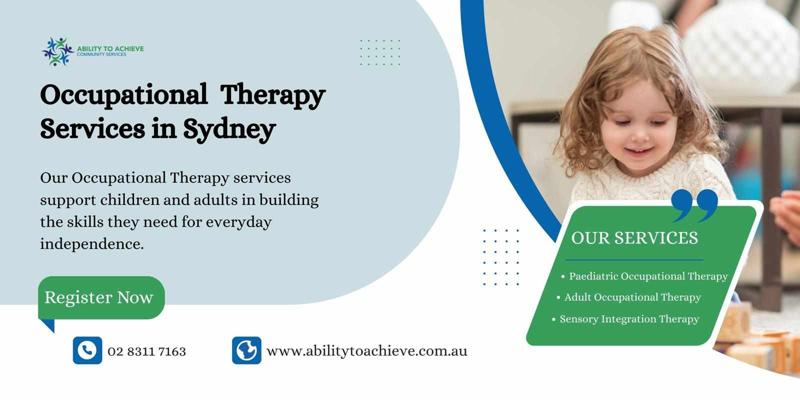 Occupational Therapy Services in Sydney for Children, Youth & Adults
