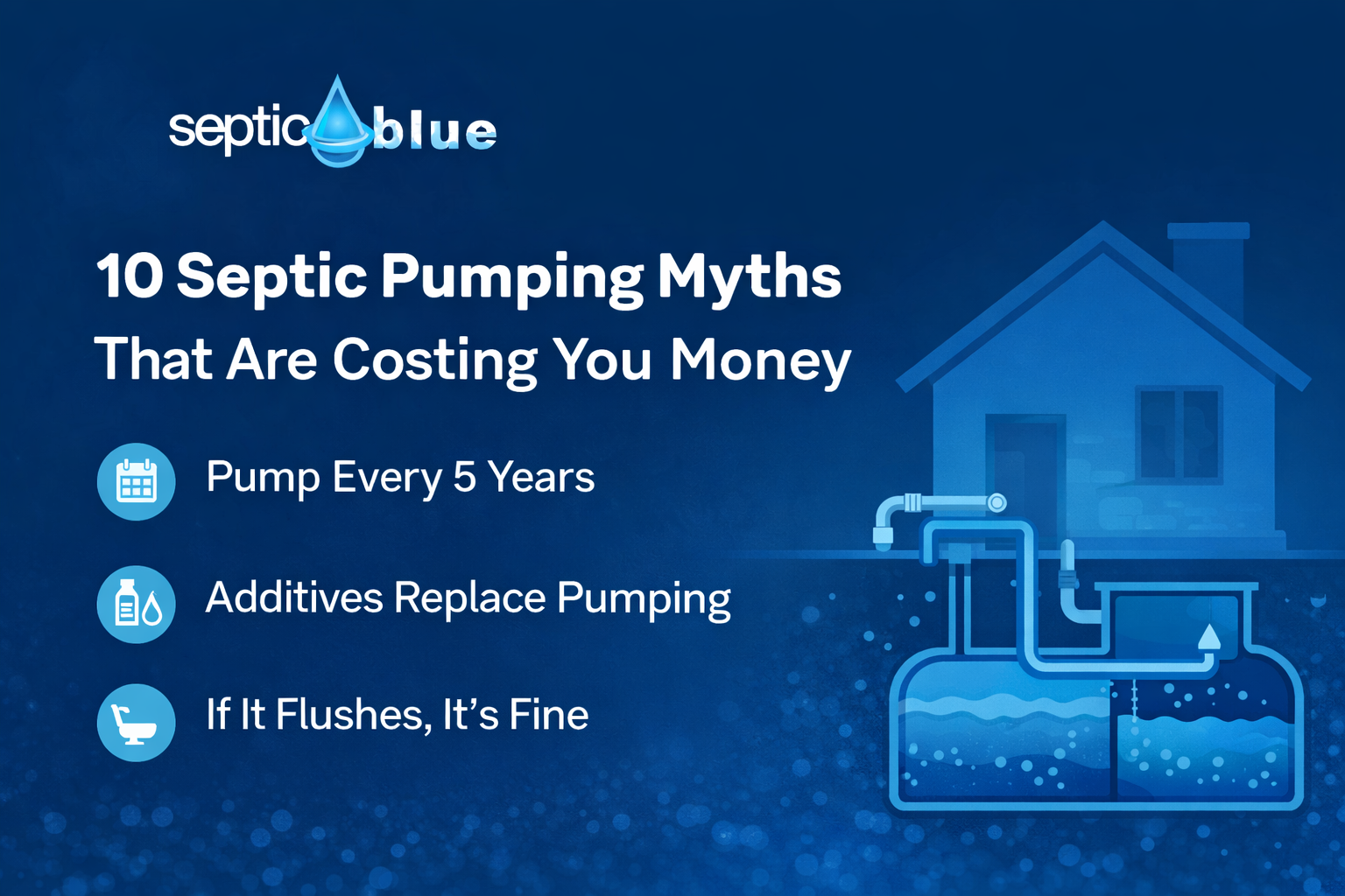 10 Septic Pumping Myths That Are Costing You Money