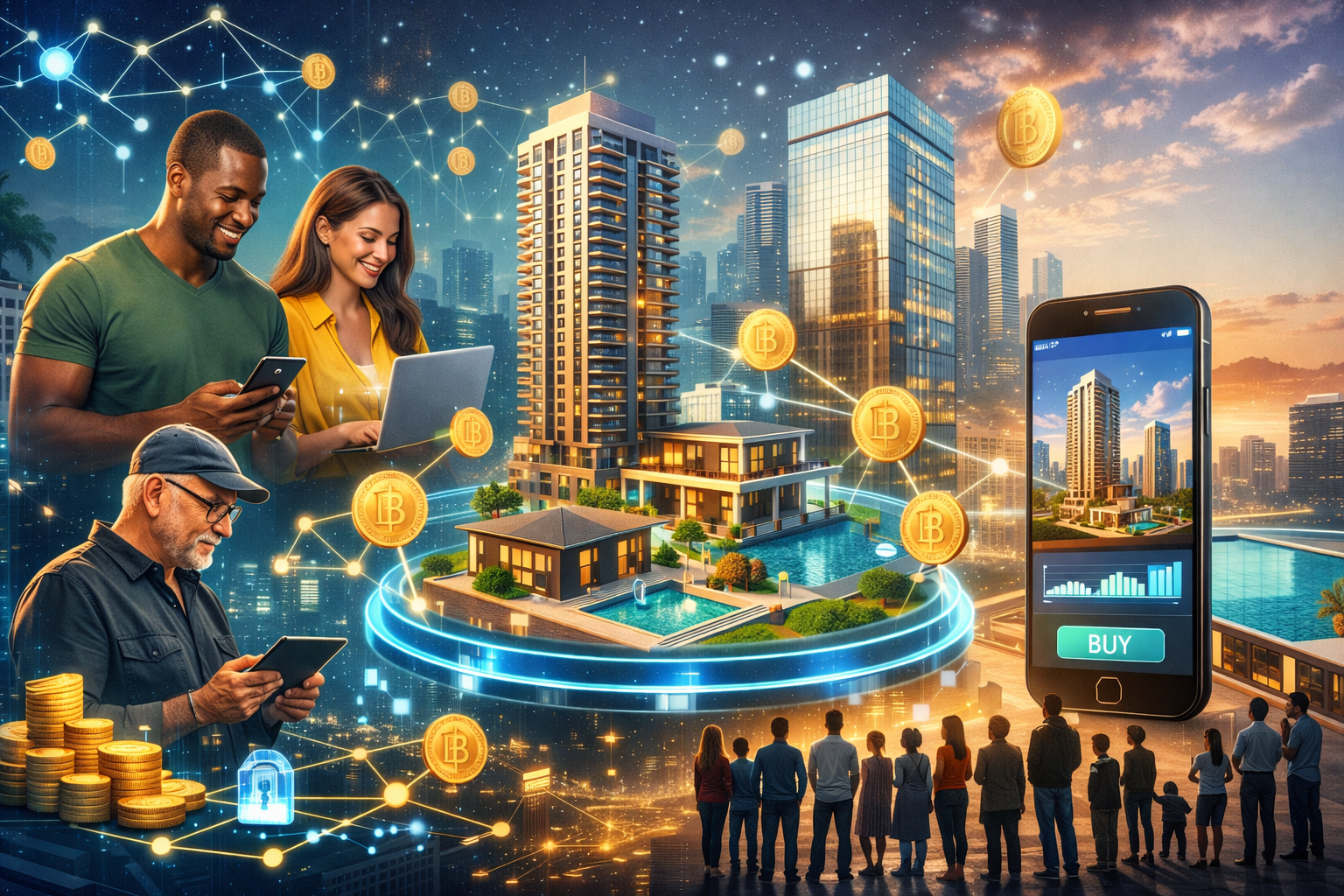 How Can Tokenized Real Estate Crowdfunding Help Democratize Access to High-Value Properties?