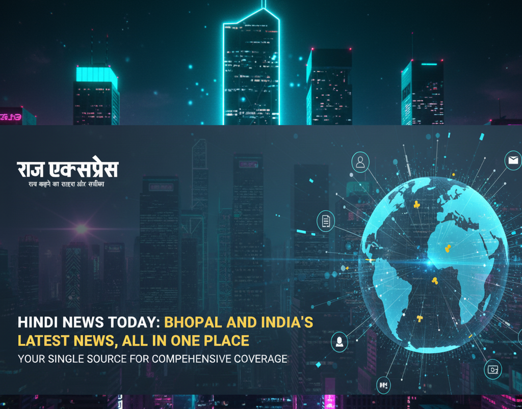 Hindi News Today: भोपाल और भारत की आज की ताज़ा खबरें एक ही स्थान पर