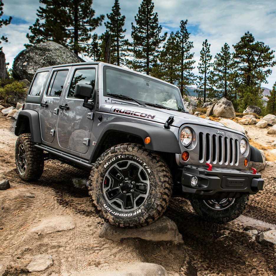 The only way to travel: Jeep Wrangler style.