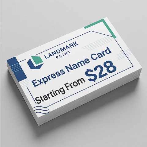Business Card Printing by Landmark Print Makes Lasting Impressions