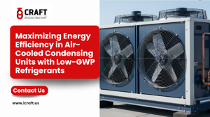 Maximizing Energy Efficiency in Air-Cooled Condensing Units with Low-GWP Refrigerants