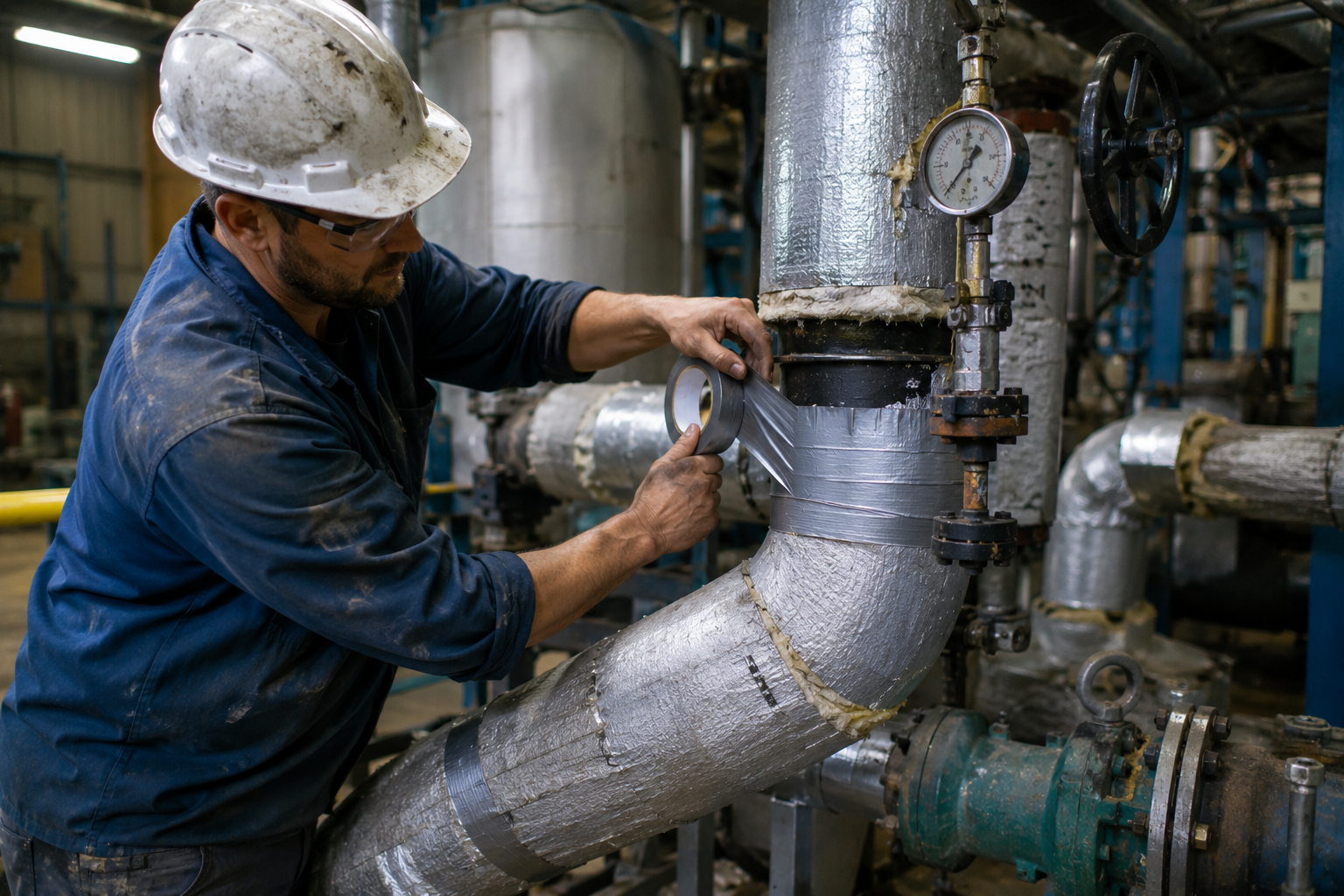 How a Manufacturing Plant Reduced Downtime with High-Performance Duct Tape