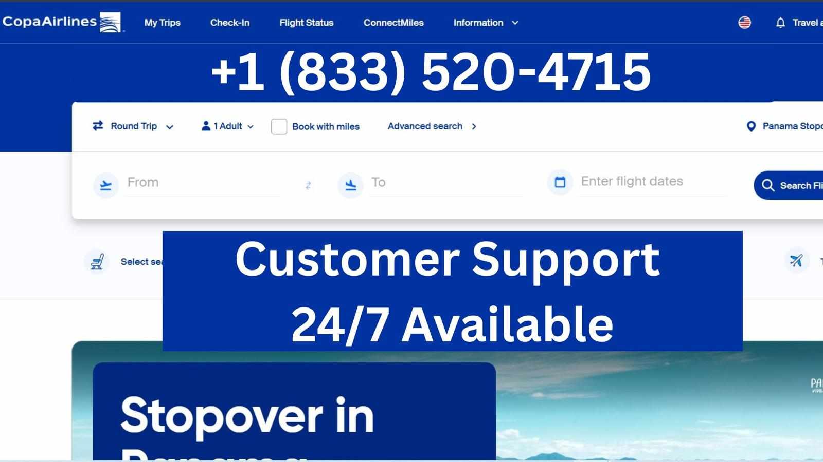 Copa Airline Customer Support || Call on Toll Free Number for New Booking || Refunds & Cancellation
