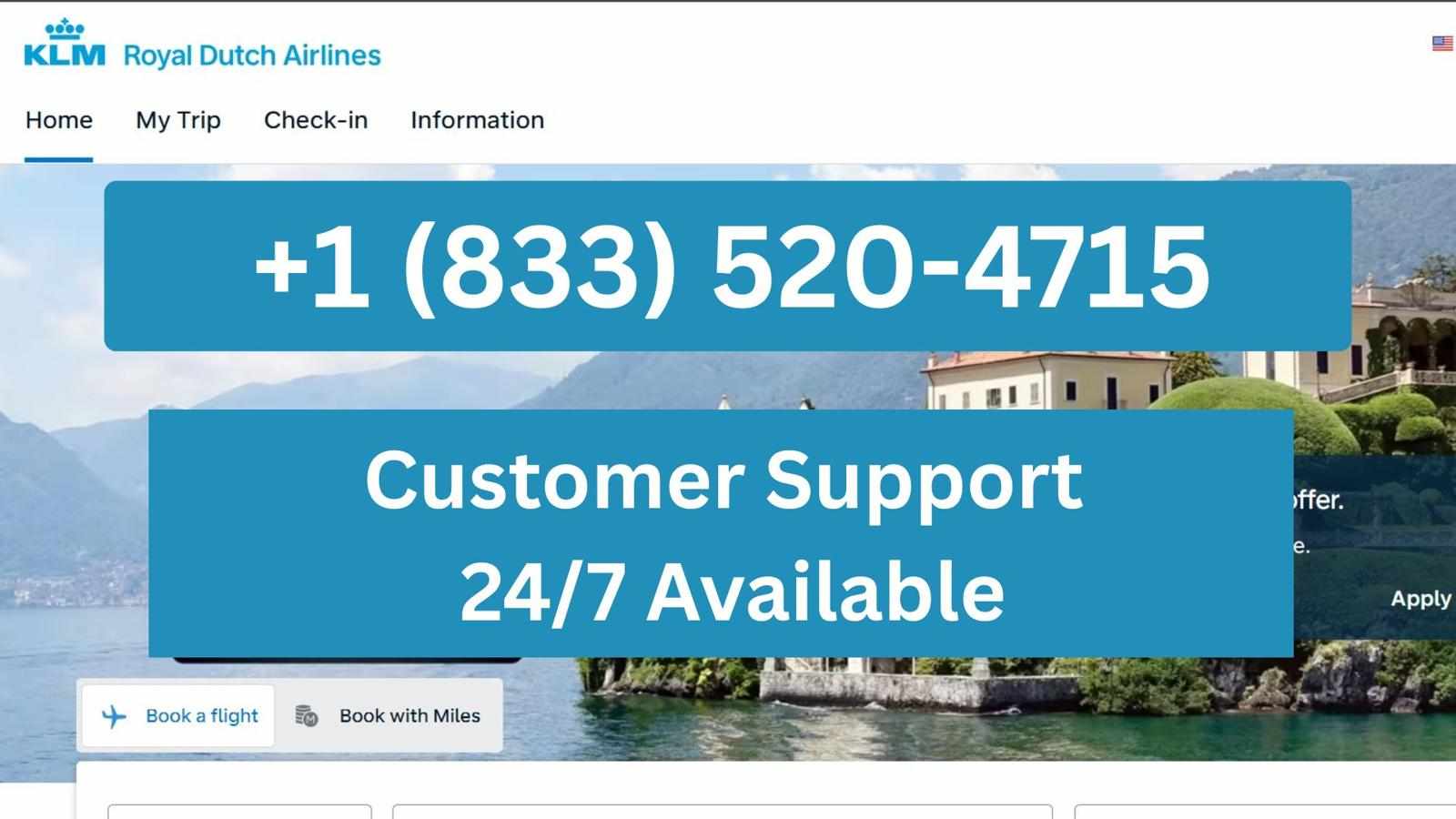 KLM Airline 24/7 Assistance for an Query || Call Now on Toll Free Number