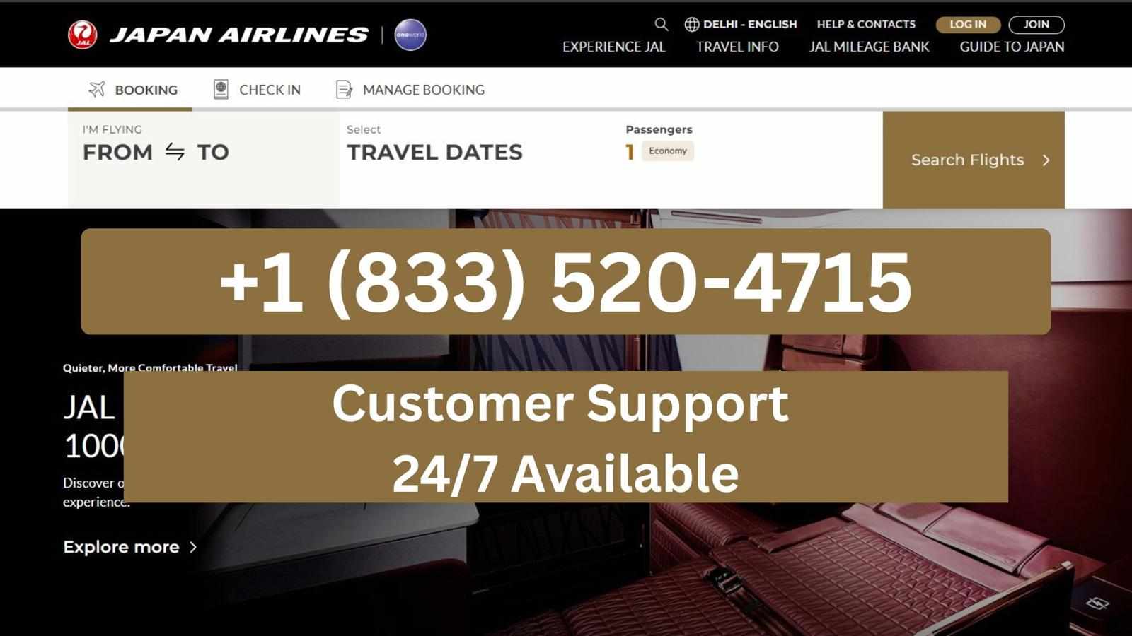 Japan Airline Customer Service Toll Free Number || Contact Now