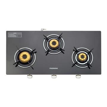 3 Burner Cooktop by Padmini Appliances – Smart Choice for Modern Kitchens