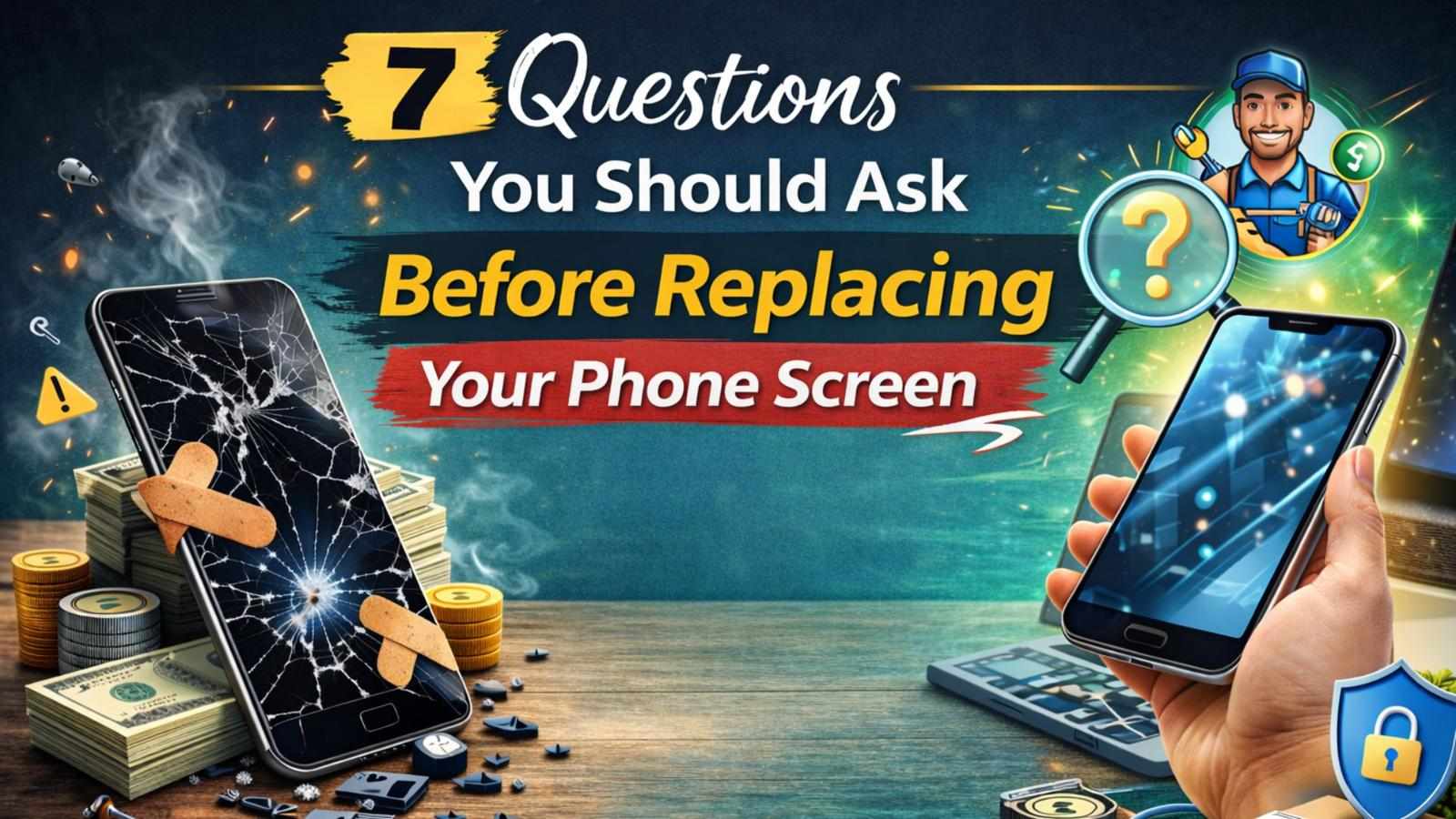 7 Questions You Should Ask Before Replacing Your Phone Screen