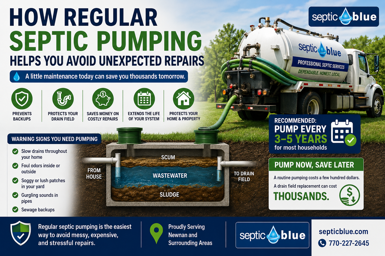 How Regular Septic Pumping Helps You Avoid Unexpected Repairs