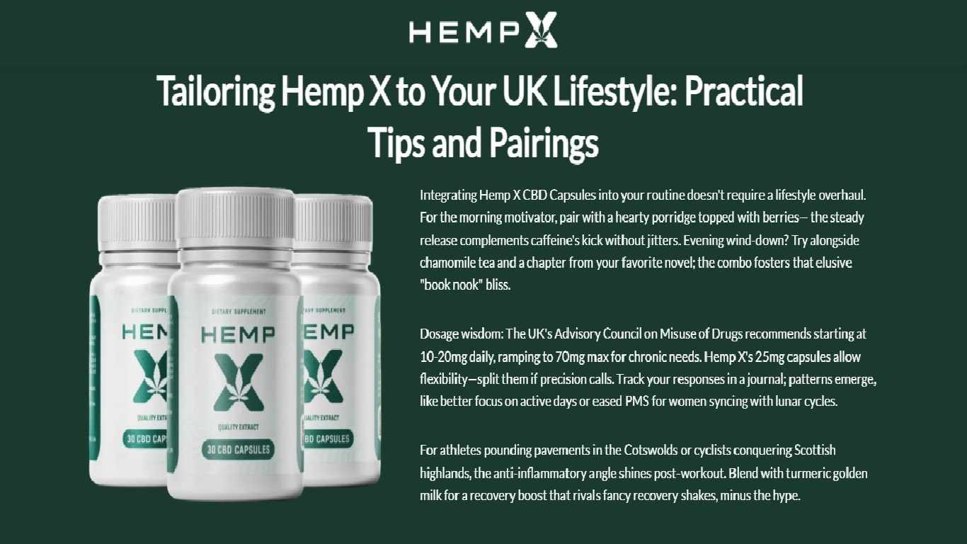 Hemp X CBD Capsules Advanced Formula (Consumer Reports Experience) Is It Safe & Effective?