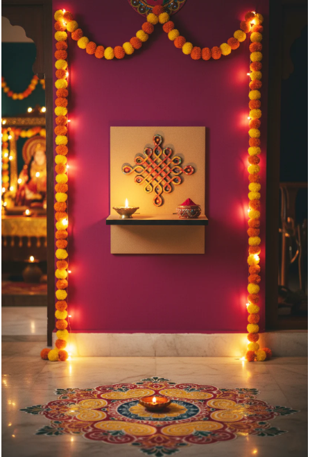 Happy Diwali Board: Light Up Your Home with Festive Cheer