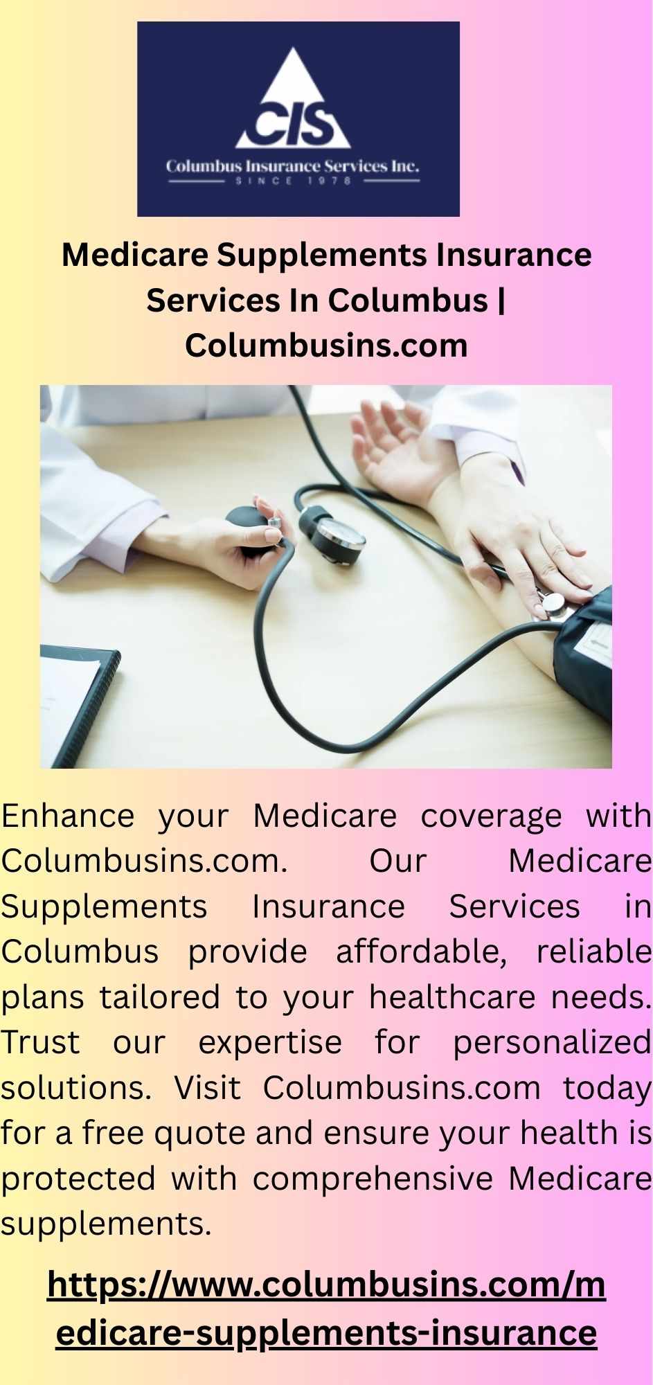 Medicare Supplements Insurance Services In Columbus | Columbusins.com