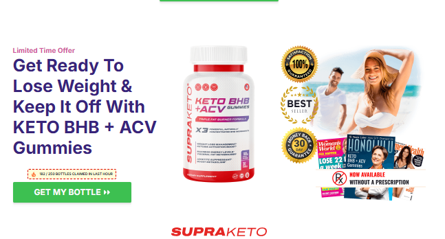 Supra KETO BHB + ACV Gummies Canada