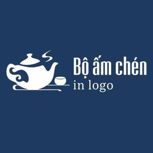 Bộ Ấm Chén In Logo