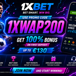 1xbet promocode