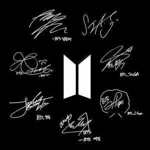 BTS army Lin logo