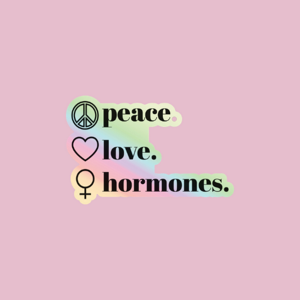 Peace Love Hormones logo