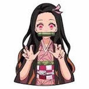 its nezuko (demon slayer) logo