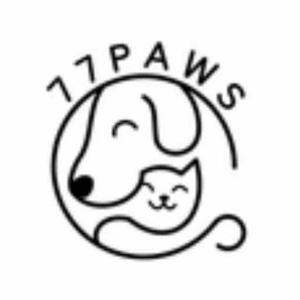 77 Paws logo