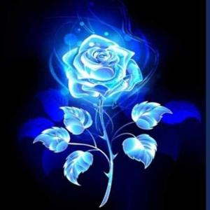 Blue rose logo